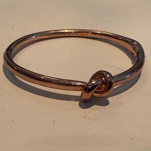 Kate Spade Rose Gold Knot Bangle